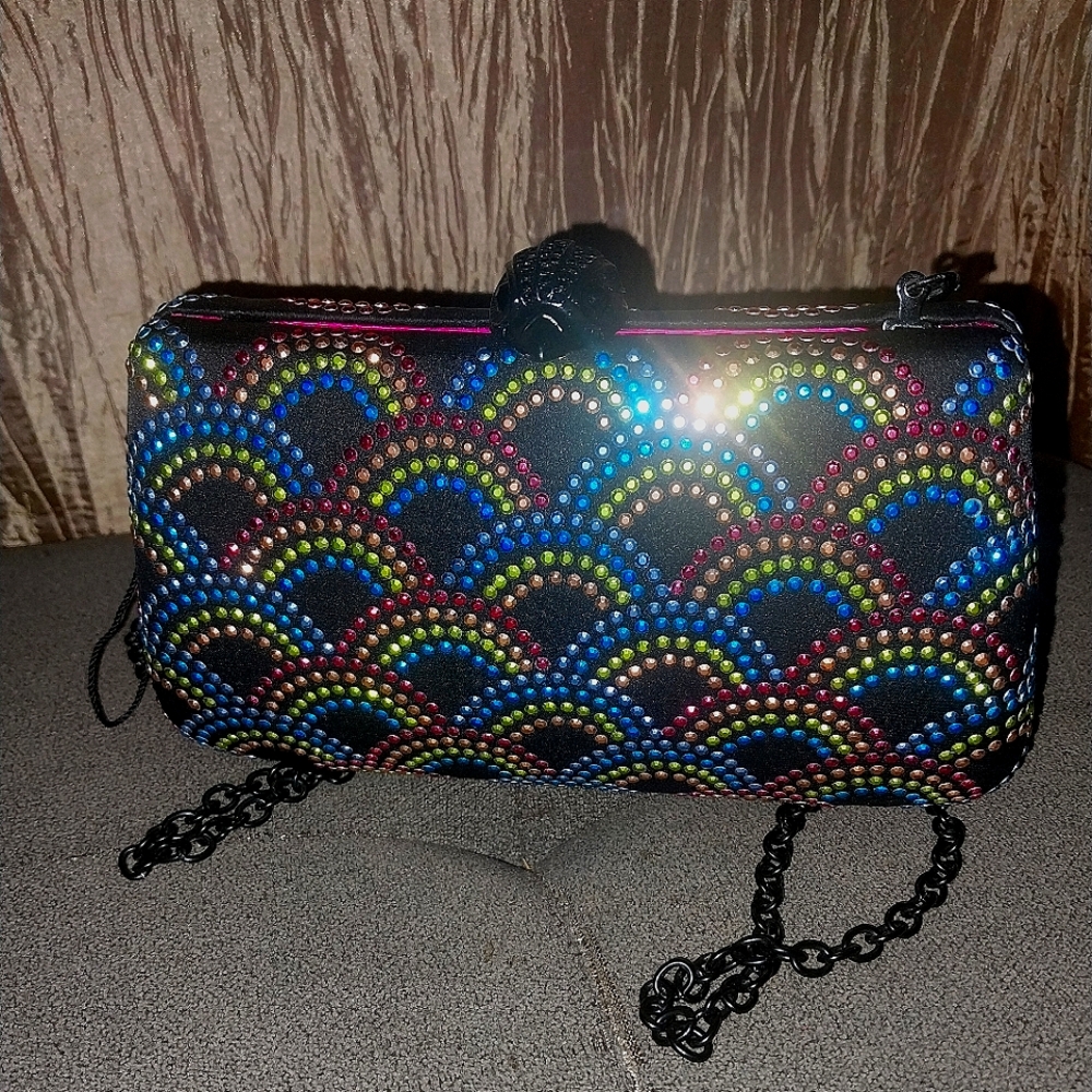 Kurt Geiger Crystal Eagle Clutch